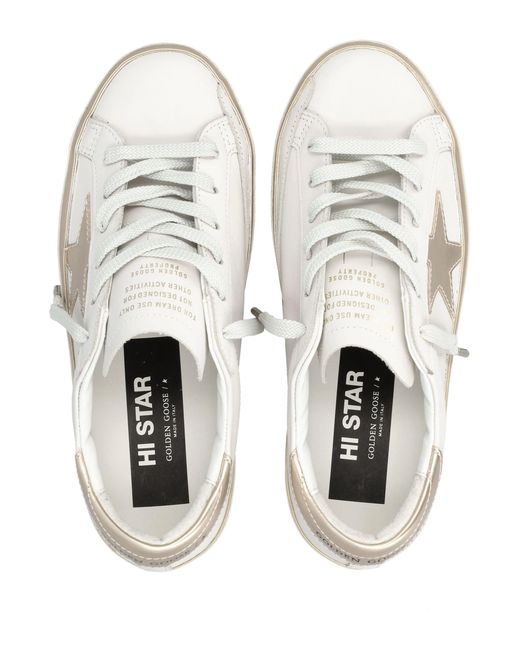 Golden Goose Deluxe Brand Multicolor Hi Star Sneakers