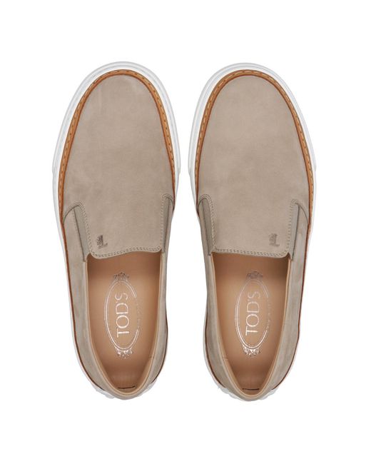 Tod's Natural Sneakers for men