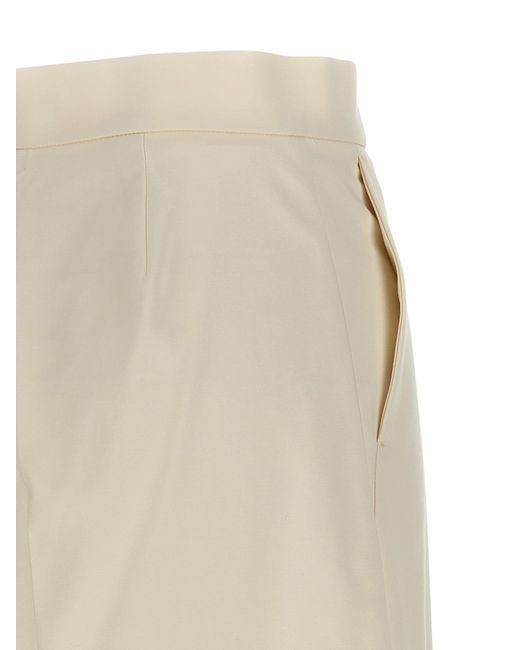Max Mara White 'Finish' Pants