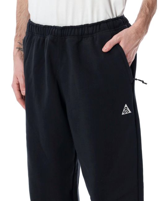Nike Broek Zwart in het Blue