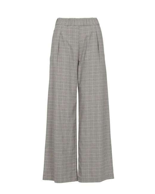 Semicouture Gray Trousers