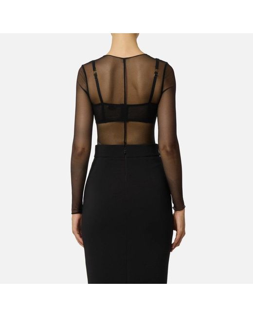 Elisabetta Franchi Lichaam in het Black