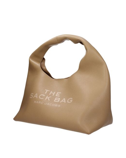 Marc Jacobs Brown Borse A Mano The Sac Donna Pelle Marrone/Camel