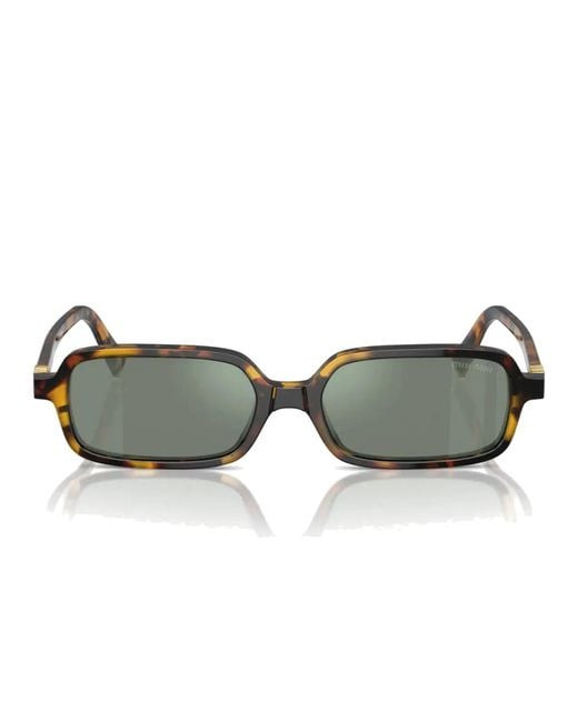 Miu Miu Gray Mu11 Zs Sunglasses for men