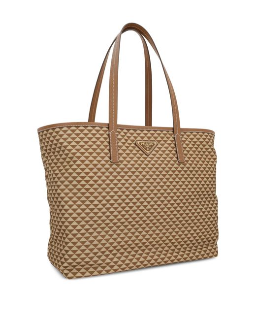 Prada Natural Re-Nylon Tote Bag