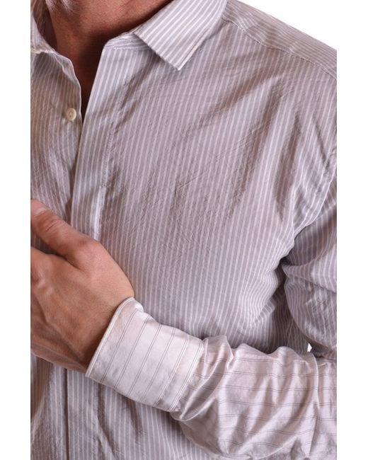 Neil Barrett Brown Shirt Pt3436 for men