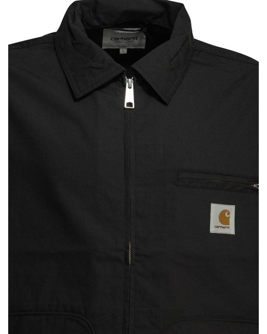 Carhartt "postal Jacket" Overshirtjack in het Black voor heren