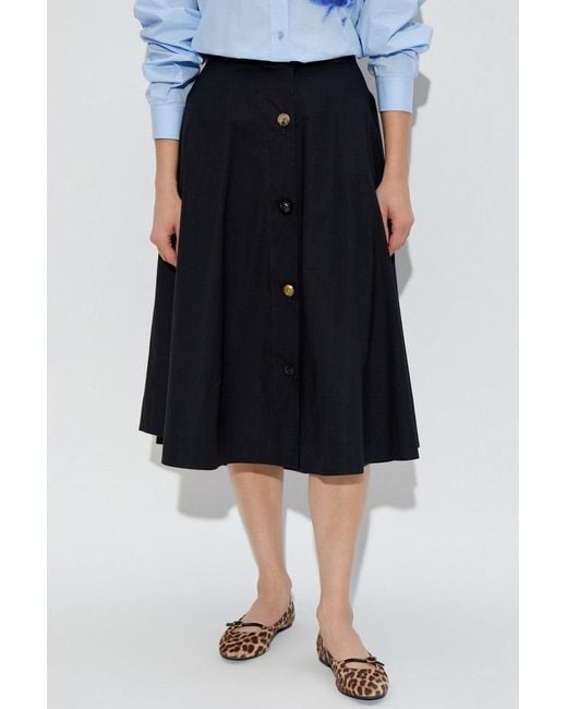 Moschino Blue Skirt In