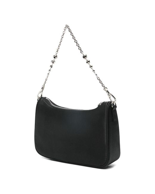 Emporio Armani Black Baguette Shoulder Bag