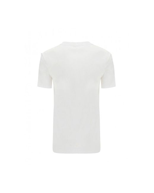 Max Mara White Baumwoll T-Shirts