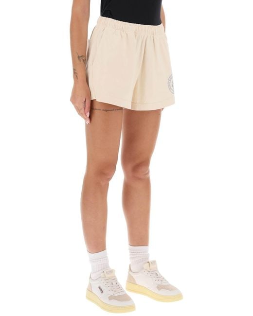 Lion Crest Disco Jersey Shorts Sporty & Rich en coloris Natural