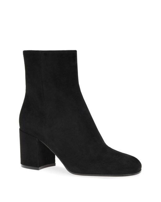 Gianvito Rossi Black Solid Joelle Boots