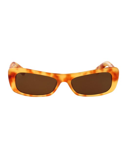 Jacquemus Brown Sunglasses
