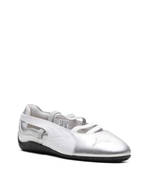PUMA White Speedcat Ballet Metallic Wns