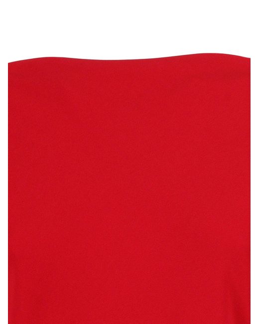 La robe Alberta Ferretti en coloris Red