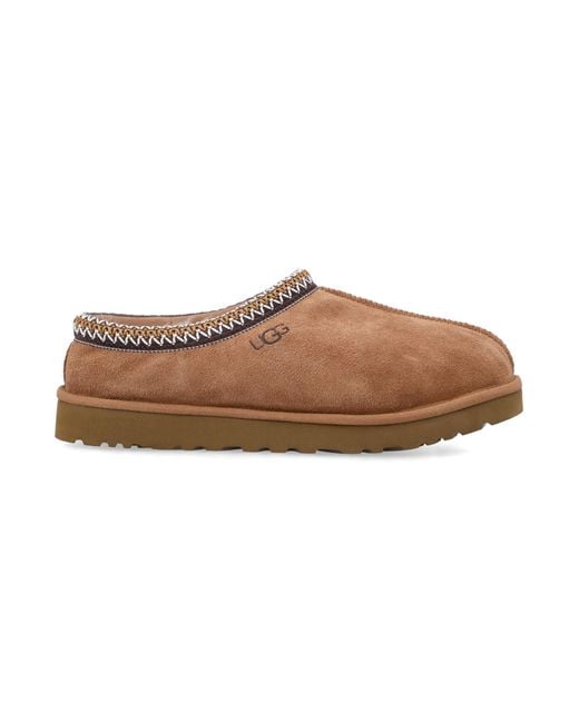 Ugg Brown Tasman Ii S Suede Slippers