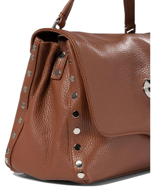 Zanellato Brown Postina Daily S Handbags