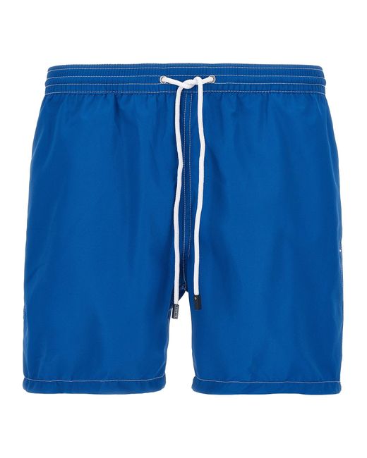 Short Massuit de maillot Barba Napoli en coloris Blue