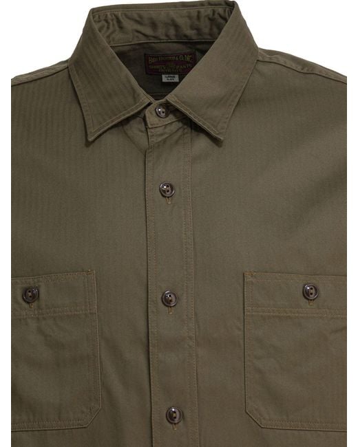 Buzz Rickson's Green Shirts for men