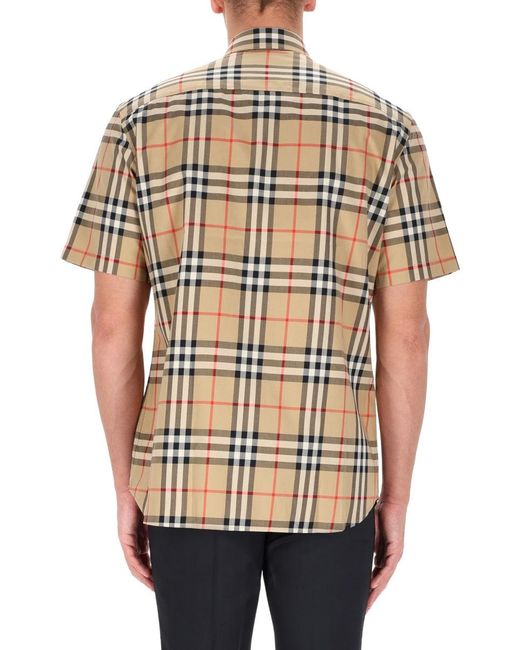 Burberry Multicolor "Check" Shirt for men