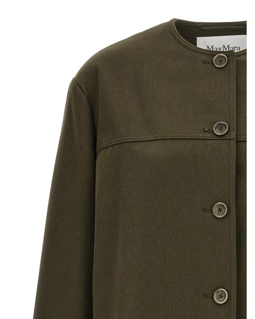 Max Mara Green Midijacke "Recital"