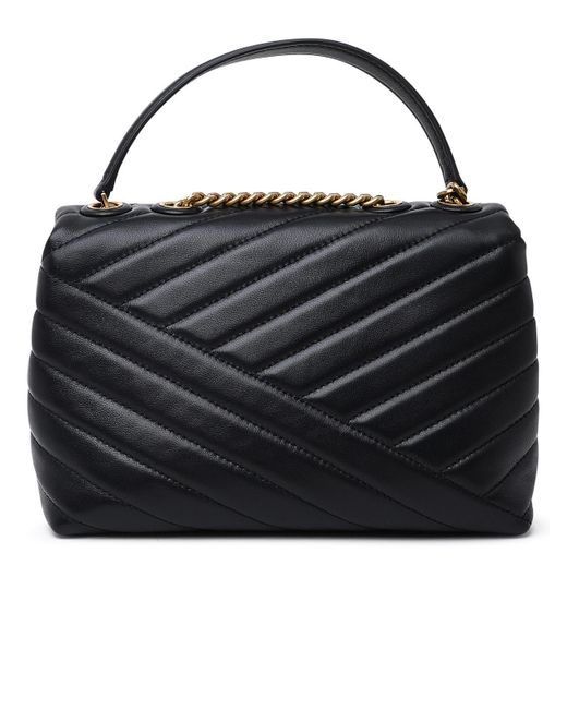 Tory Burch Black Alte Rose Lear Kira Crossbody Tasche