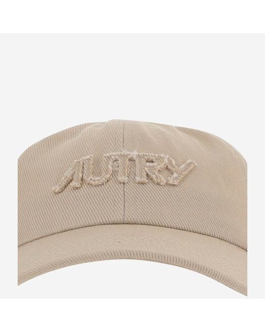 Autry Natural Baseball Cap With Logo for men