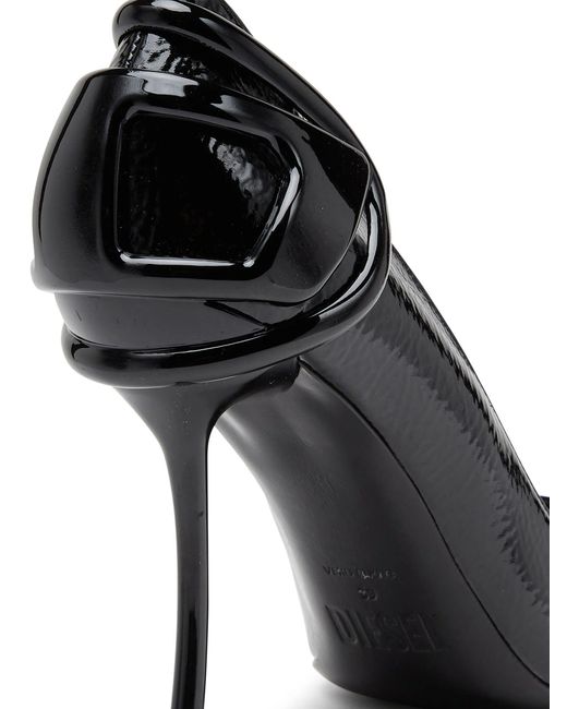 DIESEL Black High-Heeled Pumps