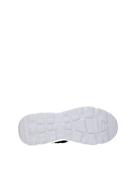 Versace Jeans Black Sneakers Couture Uomo Tessuto Nero for men