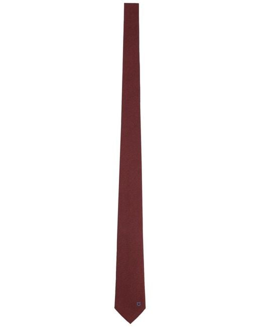 Ferragamo Purple Cravatta