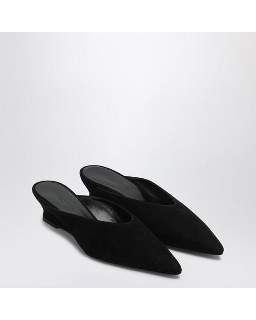 Le Monde Beryl Black Wedge Mule