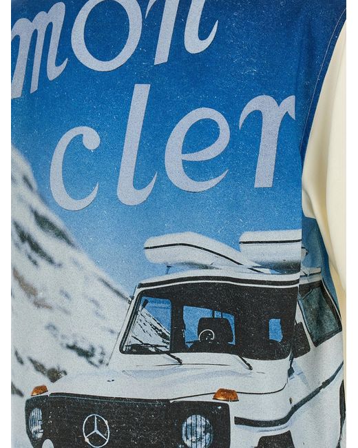 Moncler X Mercedes Benz por Nigo Shirt Moncler Genius de hombre de color White