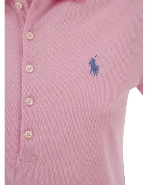 Polo Ralph Lauren Pink Cotton Polo Shirt
