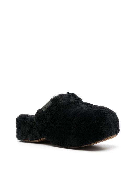W fuzz zucchero intasamento di Ugg in Black