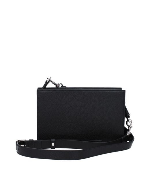 Gucci Black Leather Crossbody Bags