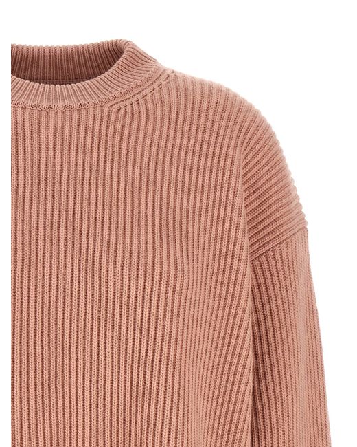 Jil Sander Crewneck -trui in het Pink