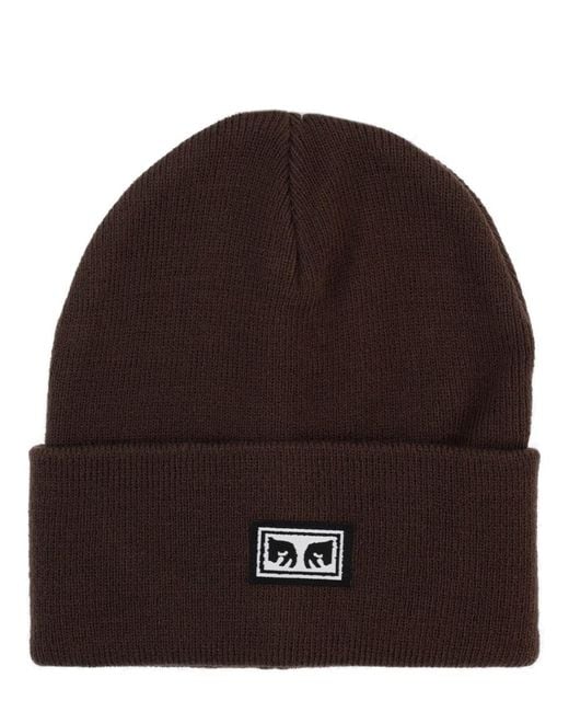 Obey Brown Cap With Logo for men
