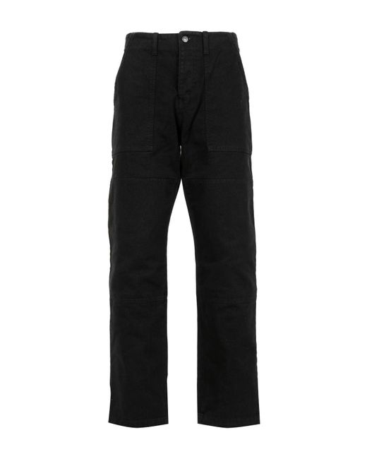 Marcelo Burlon Black Trousers for men