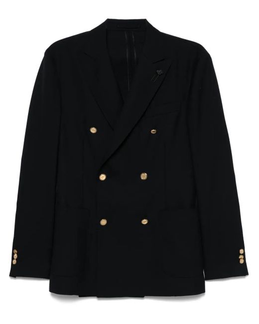 Giacca A Doppio Petto di Lardini in Black