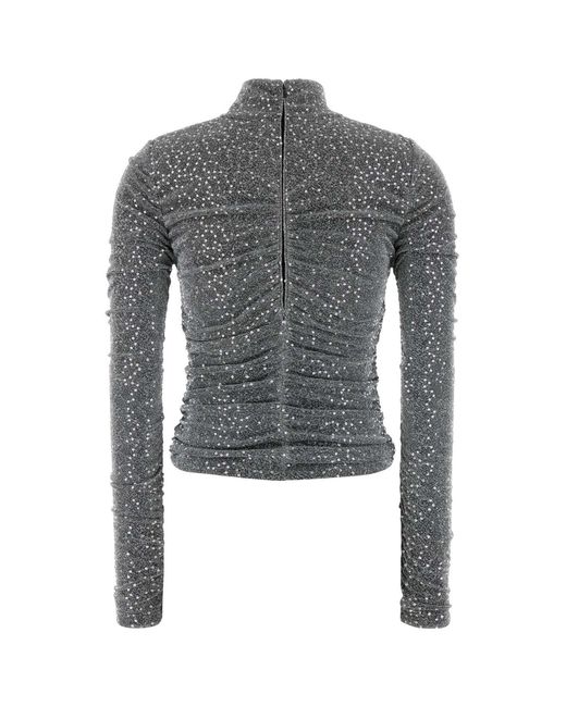 Dolce & Gabbana Gray Jersey Top
