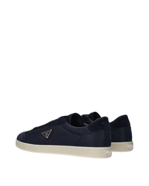 Prada Blue Sneakers/Dark Fabric for men