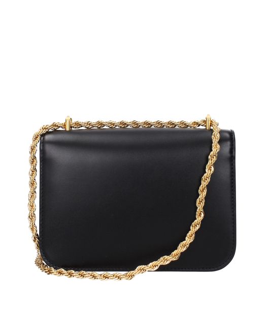 Tory Burch Black E Umhängetaschen Eleanor Frauen Leder schwarz
