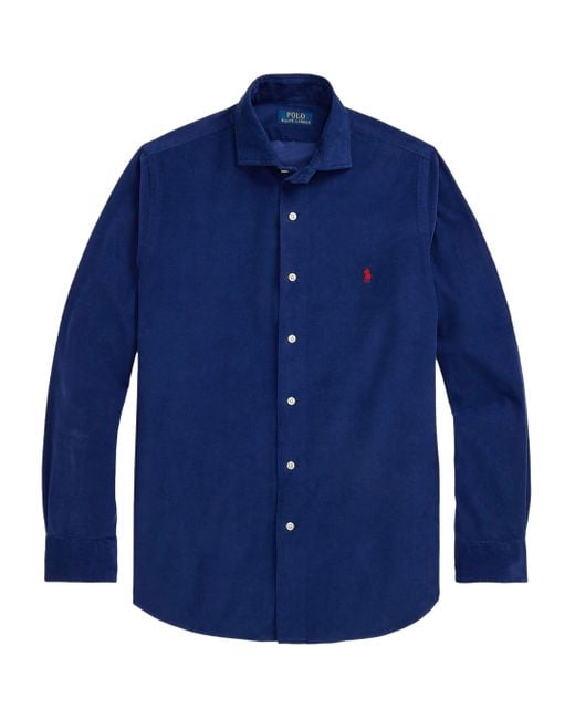Polo Ralph Lauren Blue Long Sleeve Sport Shirt