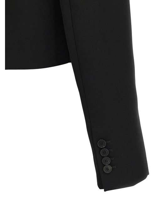 Givenchy Black Bolero Blazer