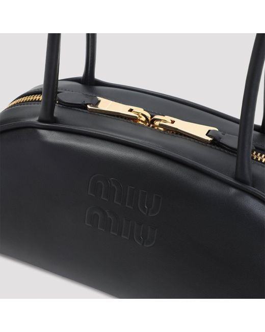 Miu Miu Black Medium Beau Bag
