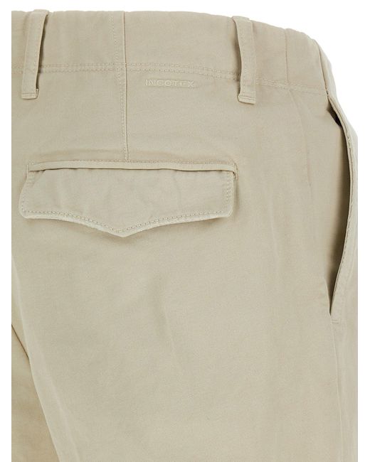 Incotex Natural Hose aus -Baumwolle
