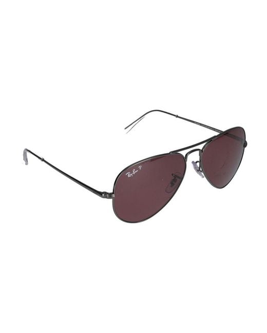 Lunettes de soleil 0 RB3689 004 / AF / 14/140 Ray-Ban en coloris Purple
