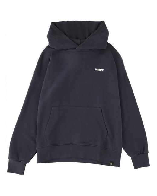 Barrow Blue "iconic" Sweatshirt