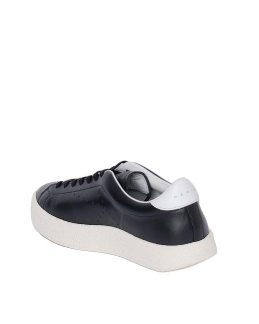 KENZO Blue Leather Sneakers for men