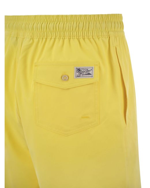 Beach Boxer di Polo Ralph Lauren in Yellow